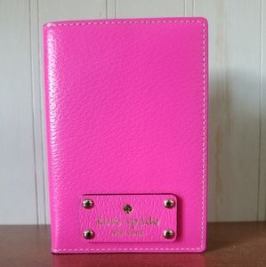 Kate Spade Passport Holder - Hot Pink